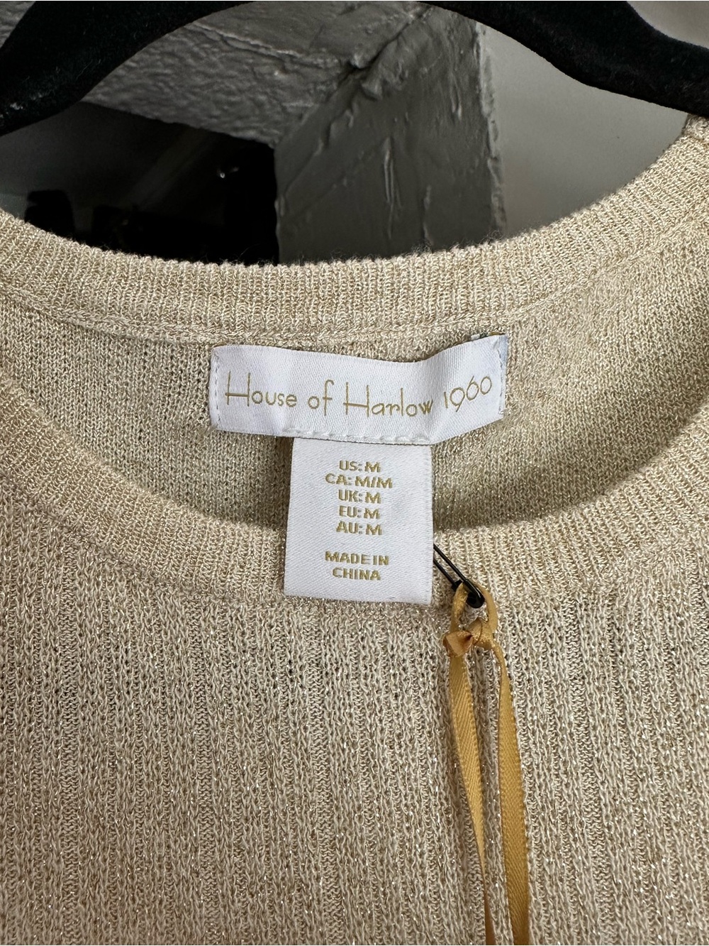 NWT House of Harlow Ombré Knit Maxi Dress in Cream, Blue & Brown - Picture 5 of 6